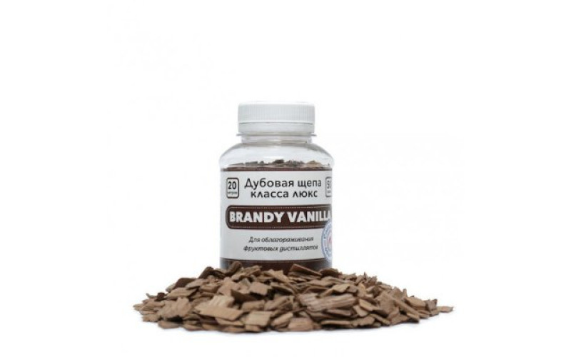 Дубовая щепа Brandy Vanila спец.обж (Франция),50гр
