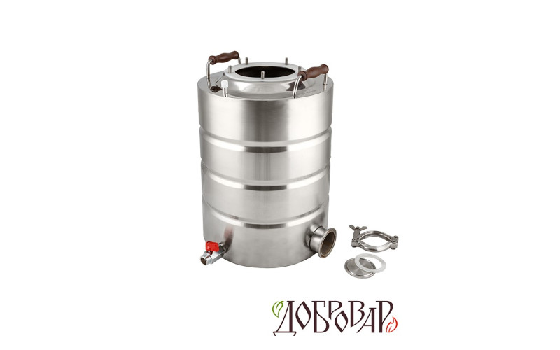 Бак 17 л, ТЭН-К-версия (2"), 5 шпилек без крышки