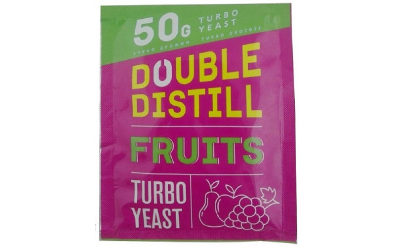 Дрожжи Турбо Double Distill Fruits 50 гр